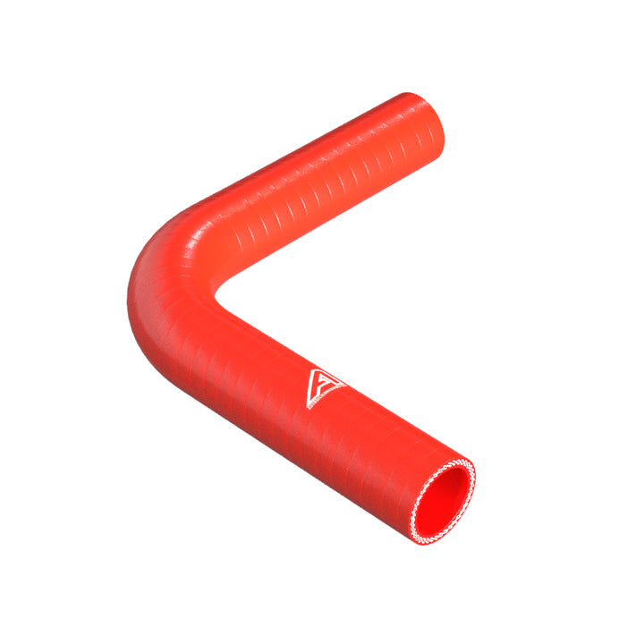 90 Degree Reducing Red Silicone Elbow Hose Silicone Hose Auto Silicone Hoses 35mm To 32mm Red