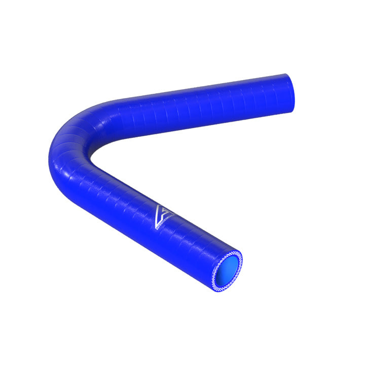 120 Degree Silicone Elbow Hose Motor Vehicle Engine Parts Auto Silicone Hoses 25mm Blue 