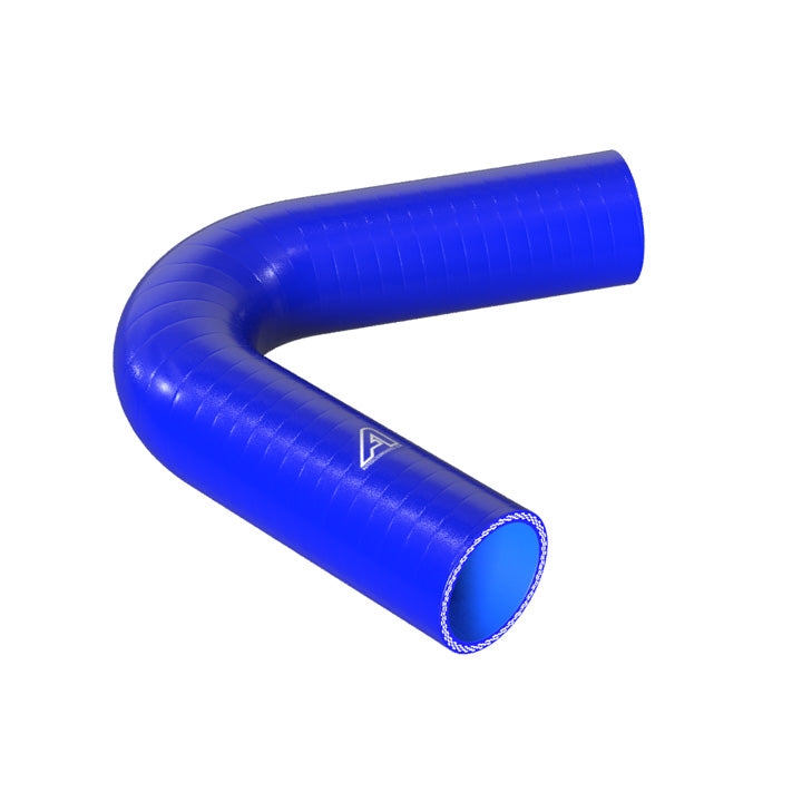 120 Degree Silicone Elbow Hose Motor Vehicle Engine Parts Auto Silicone Hoses 54mm Blue 