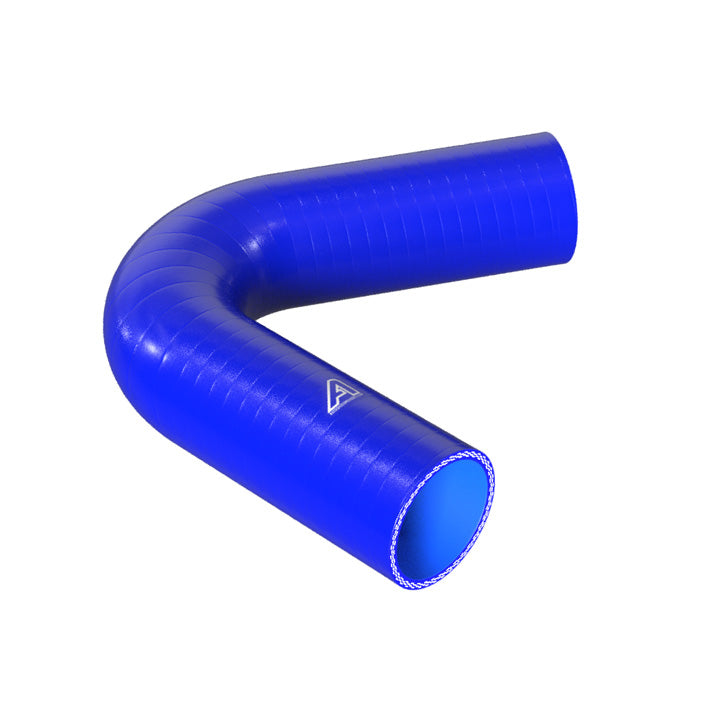 120 Degree Silicone Elbow Hose Motor Vehicle Engine Parts Auto Silicone Hoses 63mm Blue 