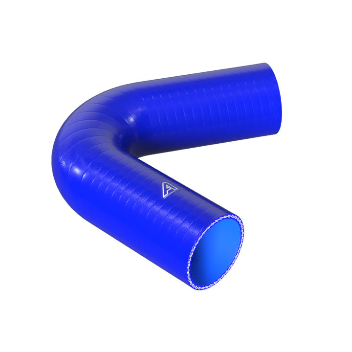 120 Degree Silicone Elbow Hose Motor Vehicle Engine Parts Auto Silicone Hoses 76mm Blue 