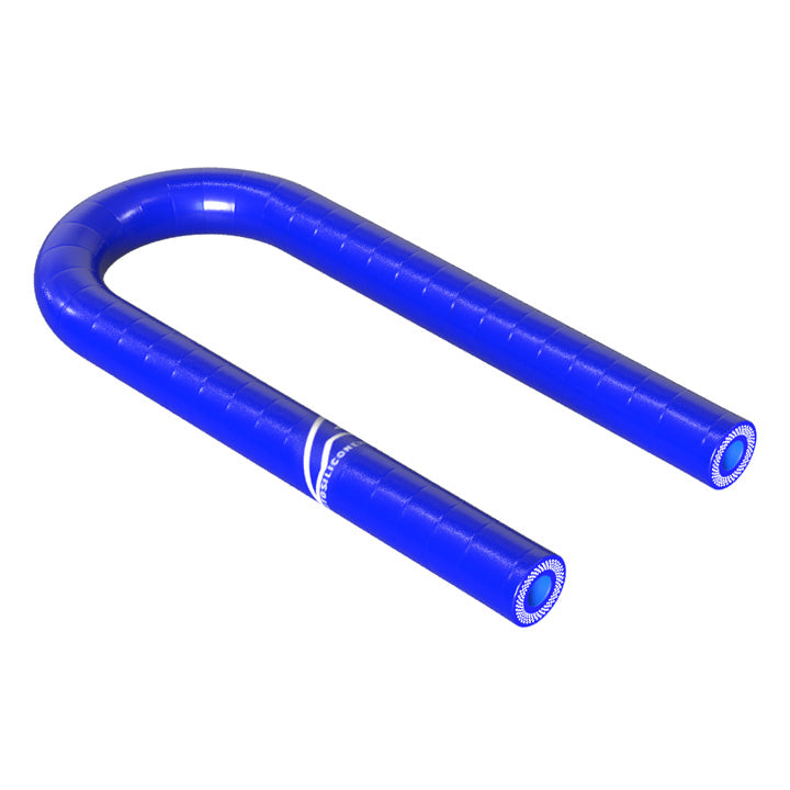 180 Degree Silicone Elbow Hose Motor Vehicle Engine Parts Auto Silicone Hoses 8mm Blue 