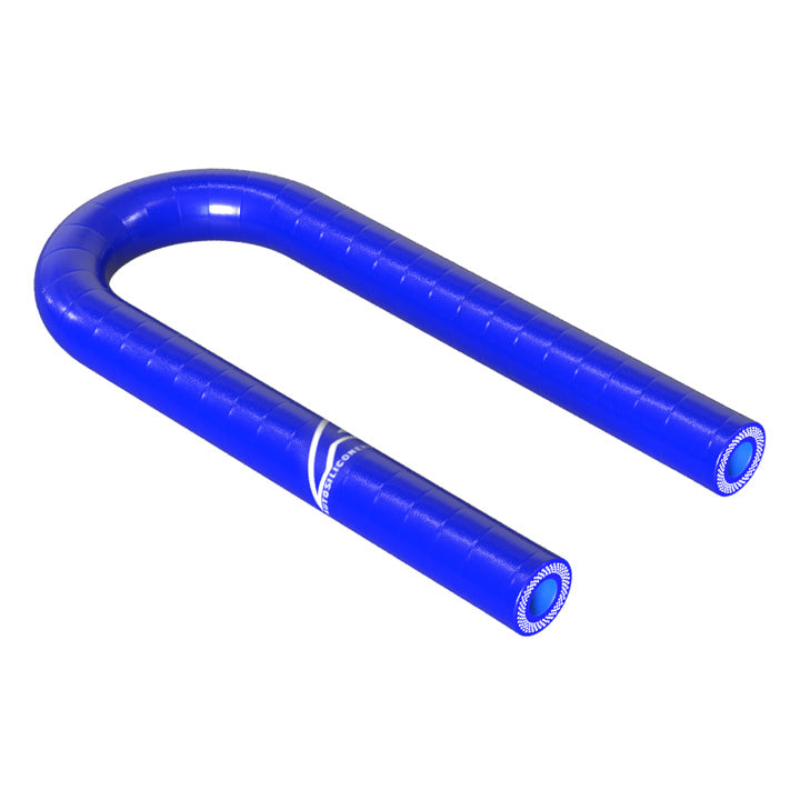 180 Degree Silicone Elbow Hose Motor Vehicle Engine Parts Auto Silicone Hoses 9.5mm Blue 