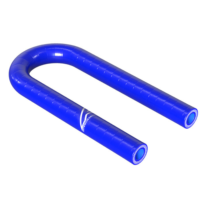 180 Degree Silicone Elbow Hose Motor Vehicle Engine Parts Auto Silicone Hoses 11mm Blue 