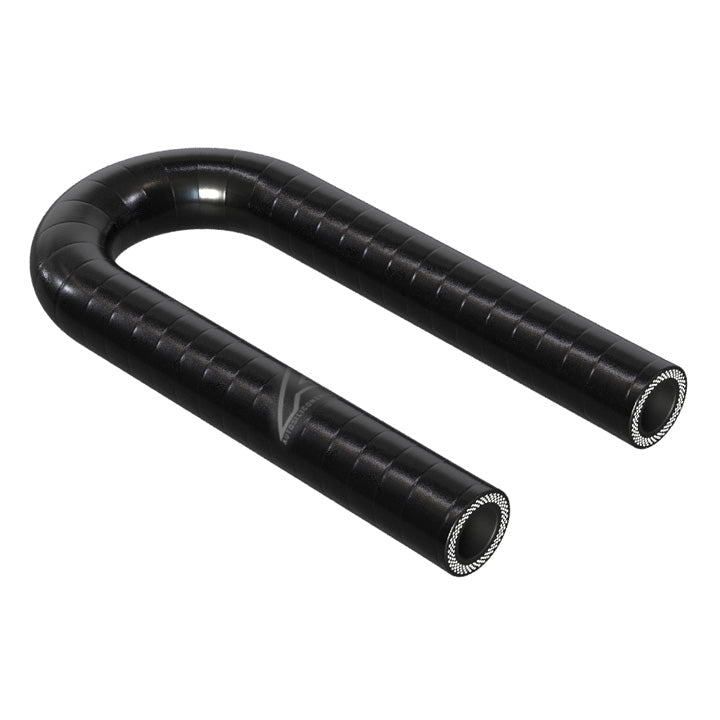 180 Degree Silicone Elbow Hose Motor Vehicle Engine Parts Auto Silicone Hoses 16mm Black 