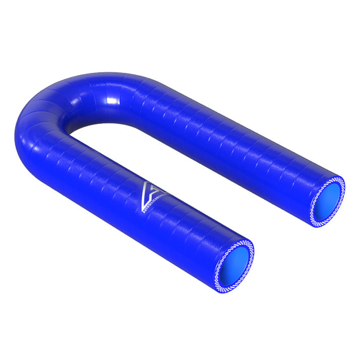 180 Degree Silicone Elbow Hose Motor Vehicle Engine Parts Auto Silicone Hoses 25mm Blue 