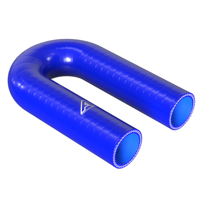 180 Degree Silicone Elbow Hose Motor Vehicle Engine Parts Auto Silicone Hoses 40mm Blue 