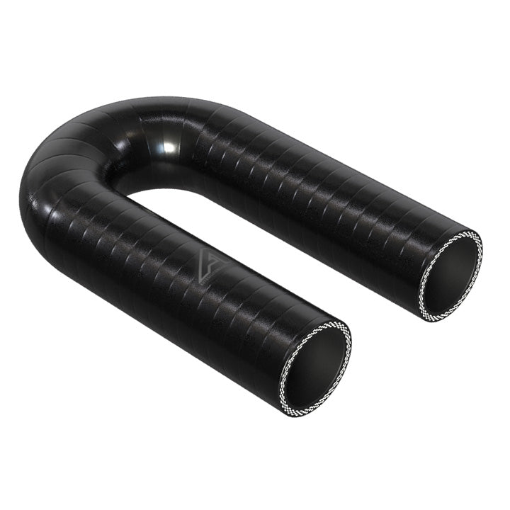 180 Degree Silicone Elbow Hose Motor Vehicle Engine Parts Auto Silicone Hoses 40mm Black 