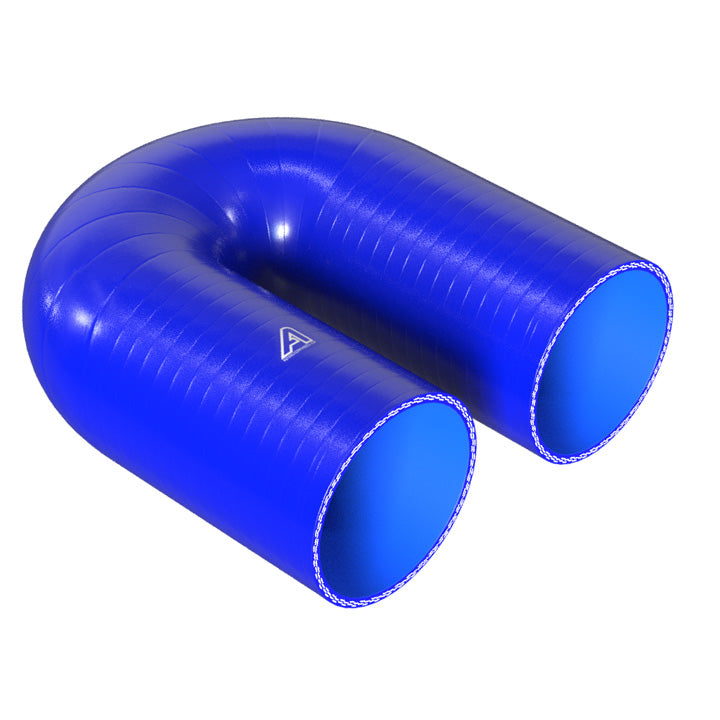 180 Degree Silicone Elbow Hose Motor Vehicle Engine Parts Auto Silicone Hoses 102mm Blue 