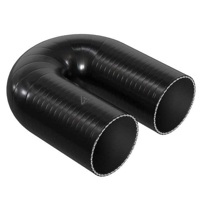 180 Degree Silicone Elbow Hose Motor Vehicle Engine Parts Auto Silicone Hoses 102mm Black 