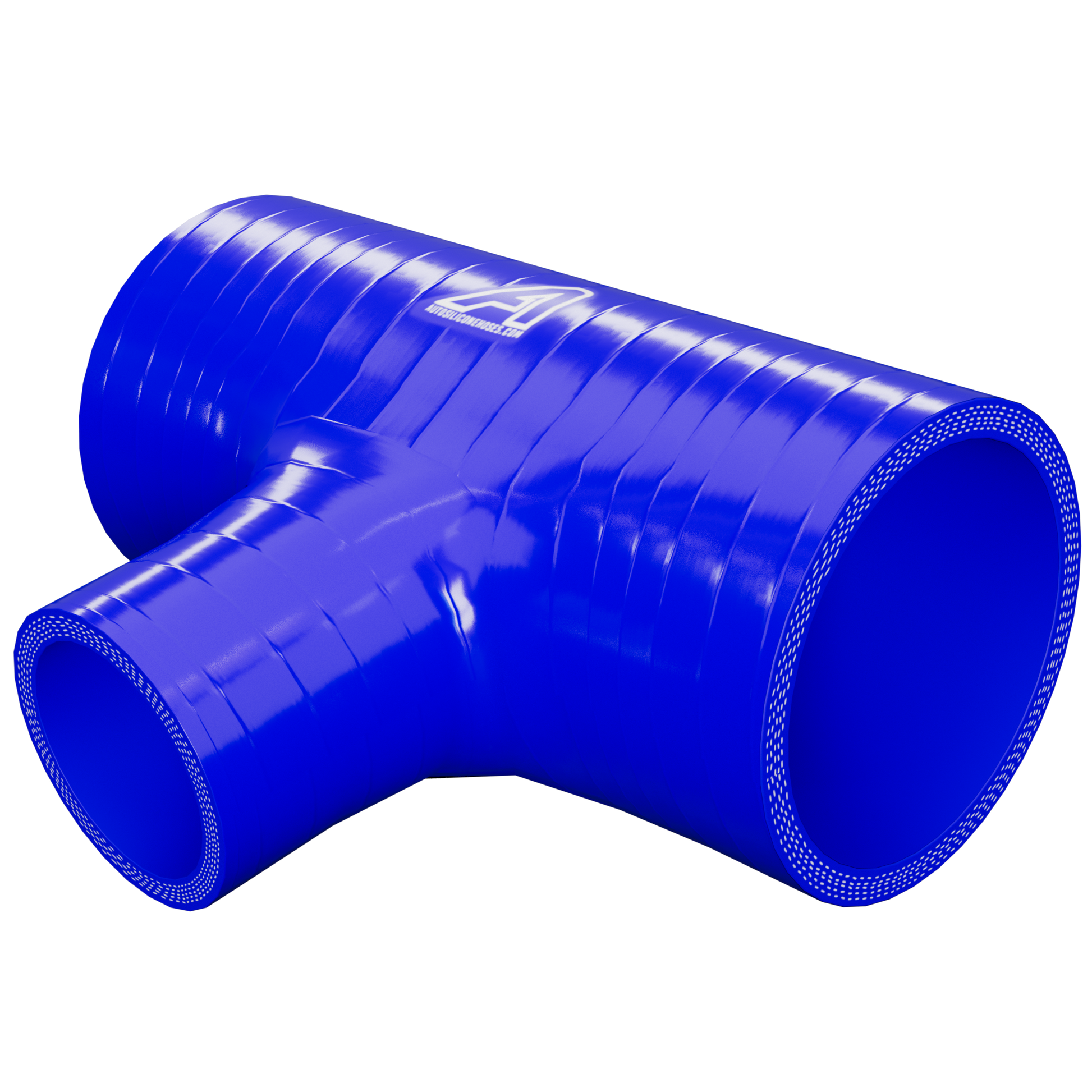 Silicone T-Piece Connector Silicone Hose Auto Silicone Hoses 25mm Blue