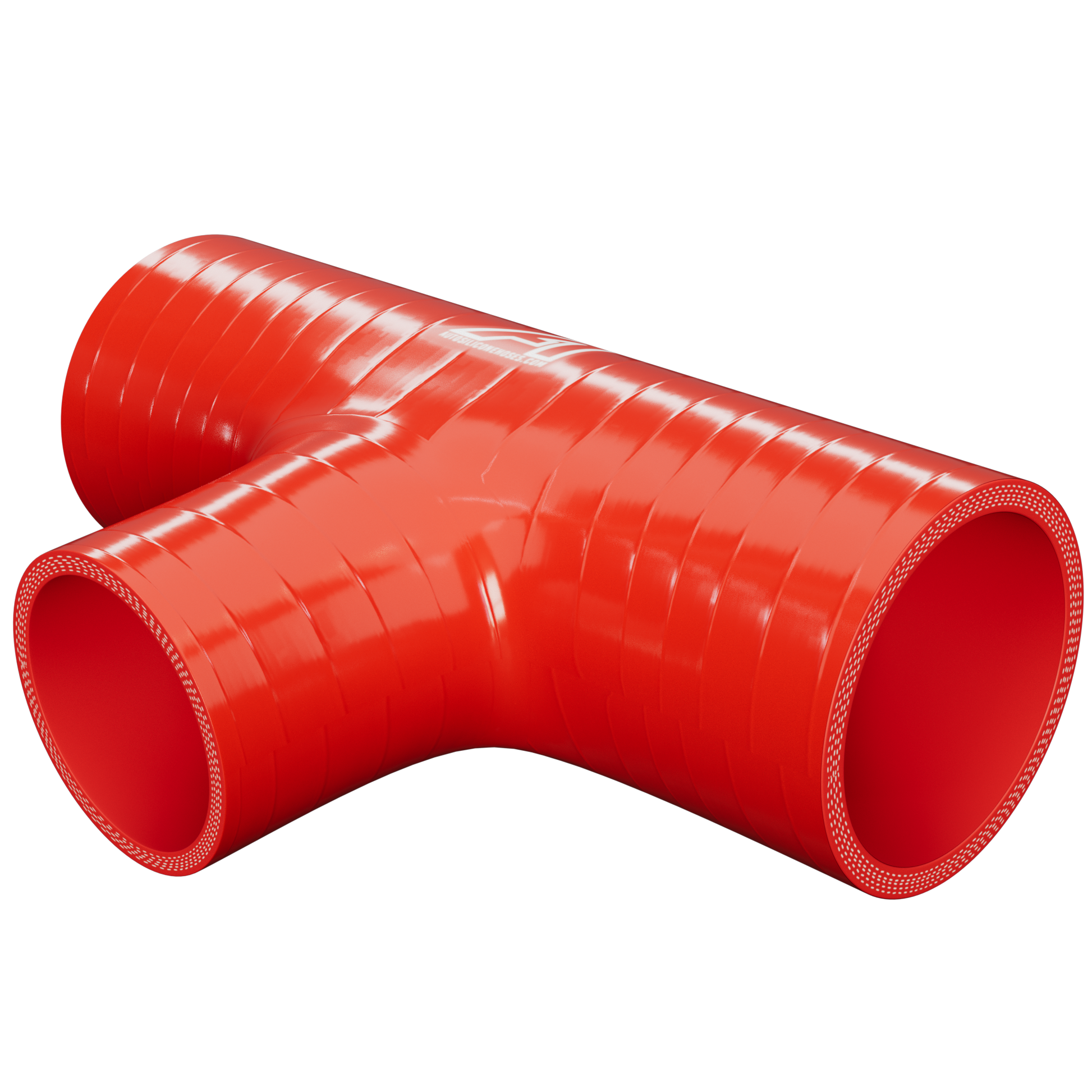 Silicone T-Piece Connector Silicone Hose Auto Silicone Hoses 25mm Red