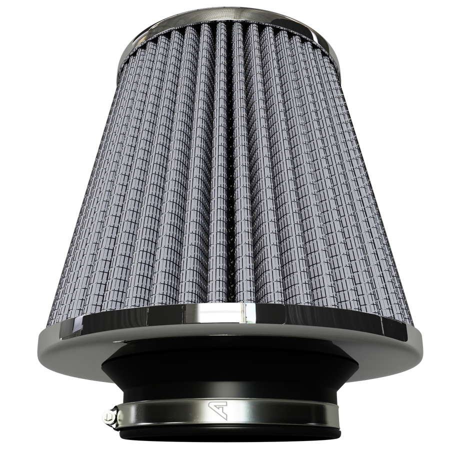 Twin Cone Performance Air Filter &ndash; Grey