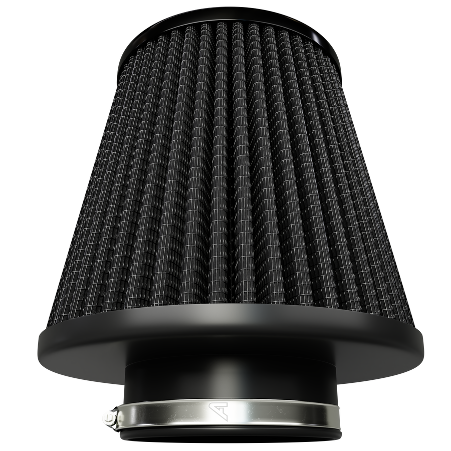 Twin Cone Performance Air Filter &ndash; Black